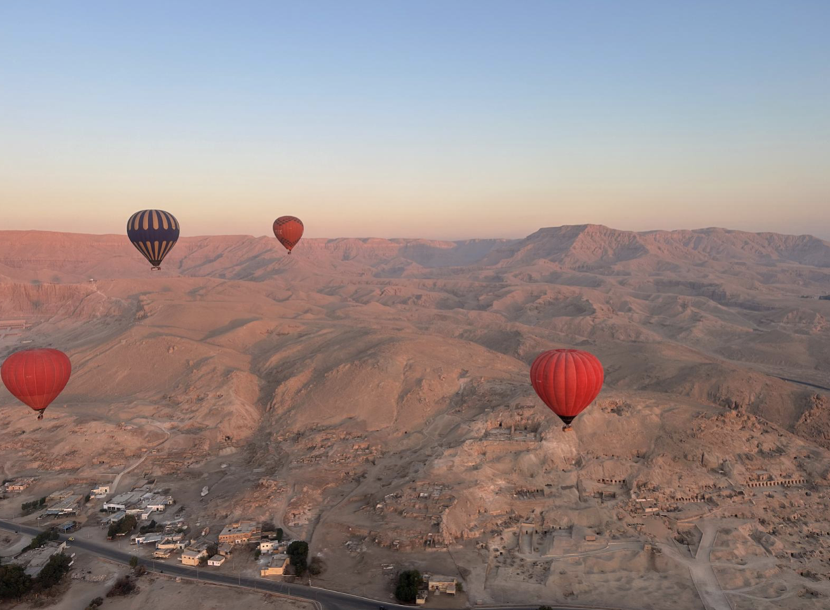 Valley of the Kings aerial view